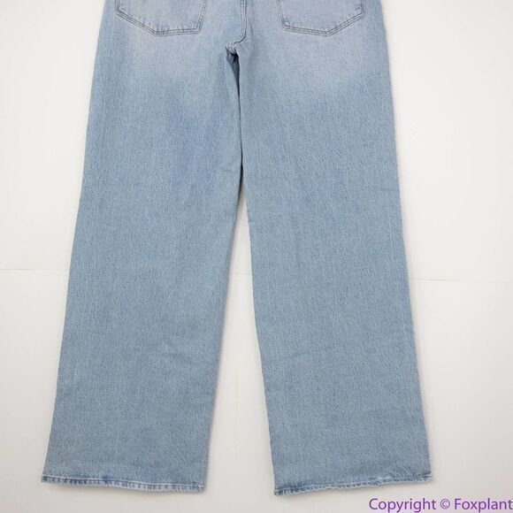 NEW Madewell Superwide-Leg Jeans in Blaisdell Wash, 30 - Picture 8 of 16